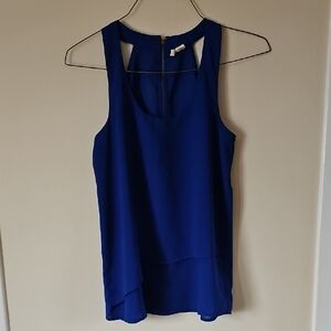 Blue Sleeveless Top